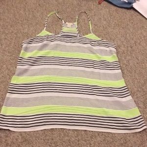 J crew loose racerback tank